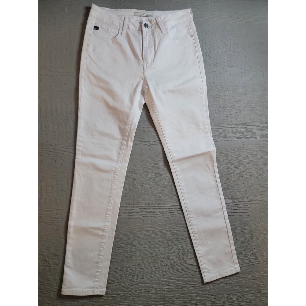 ♡KanCan White Skinny Jeans Womens Size 5 KC7109WT Stretch Denim Pants